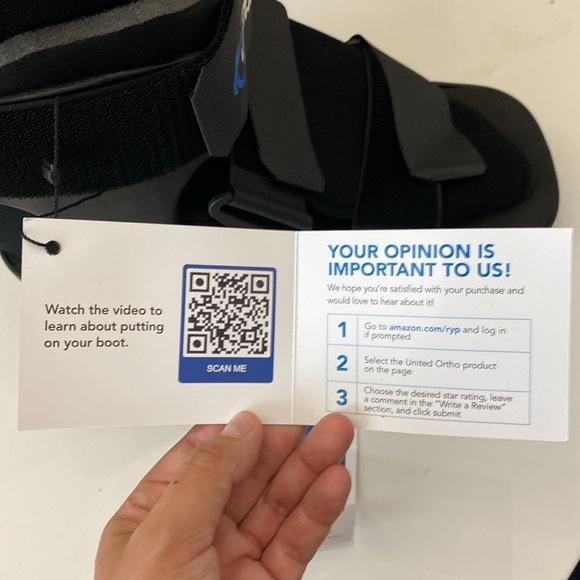 United Ortho Short Air Cam Walker Fracture Boot Fits Left or Right XL NWT - Picture 4 of 10